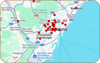 Mapa de tiendas Veritas